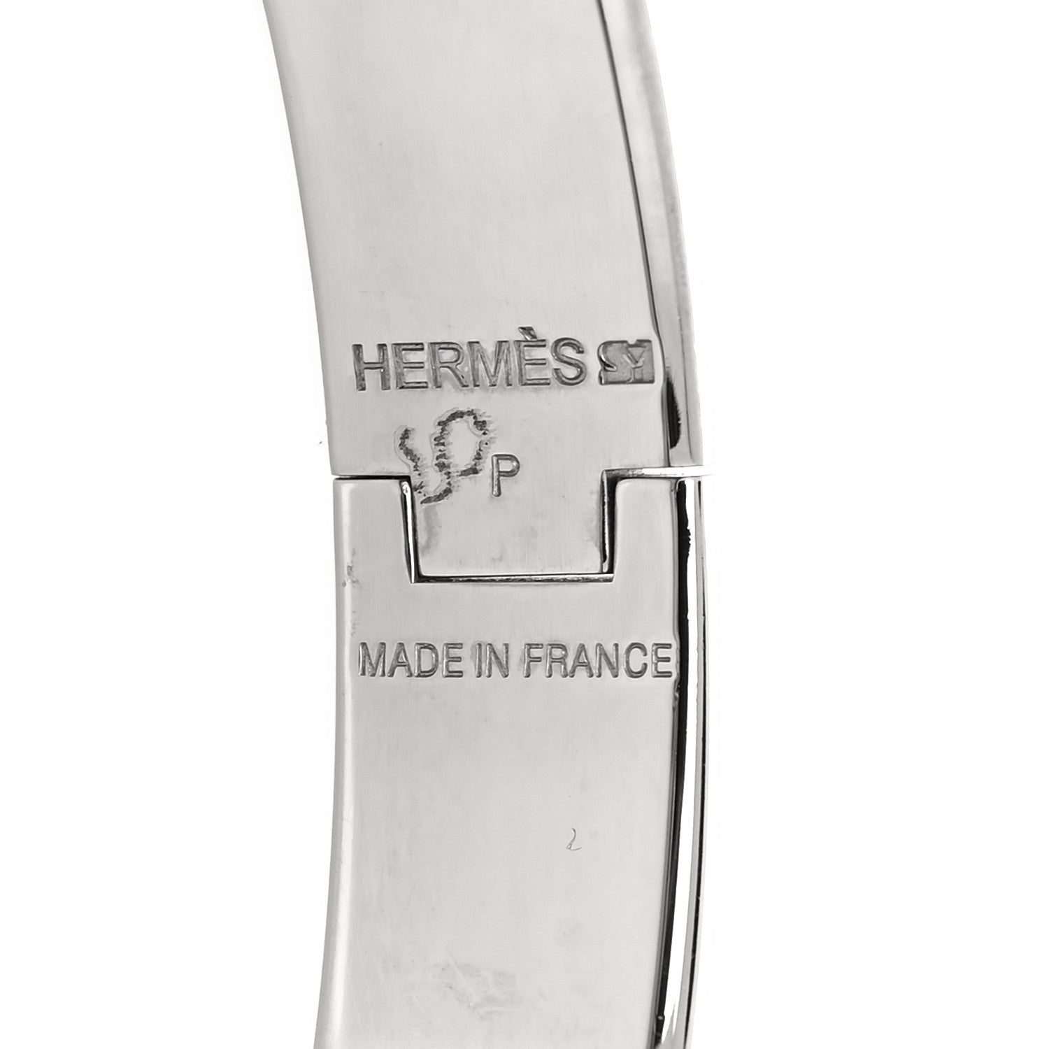 Hermes Enamel Narrow Clic Clac H Bracelet GM China Red 4 of 4