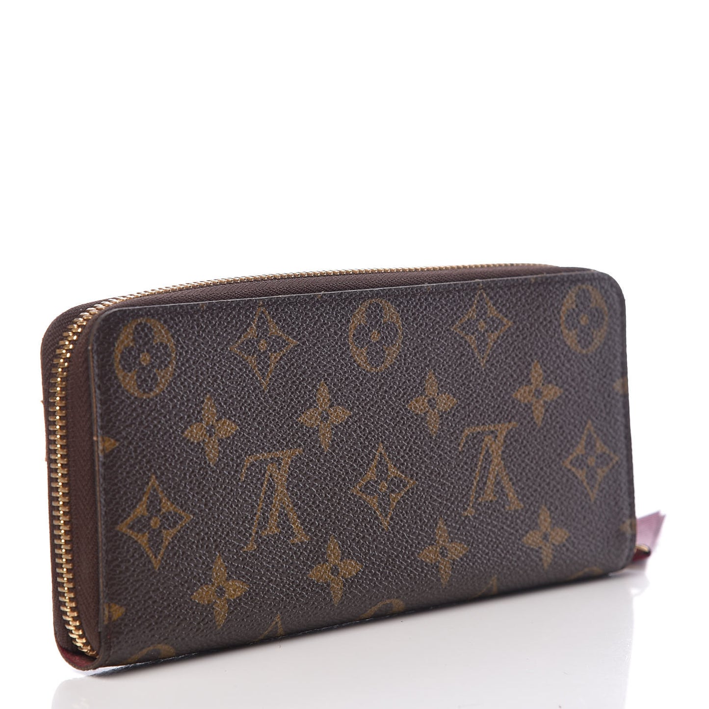 Monogram Clemence Wallet Fuchsia