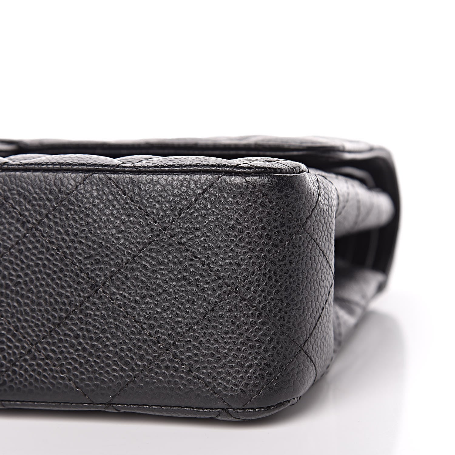 Chanel Caviar Quilted Medium Double Flap Black 17 of 19