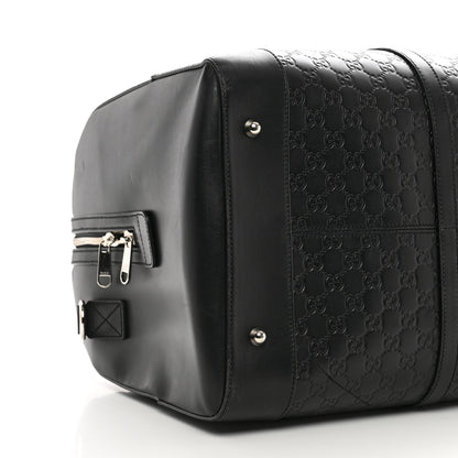 Gucci Guccissima Signature Large Duffle Black 7 of 11