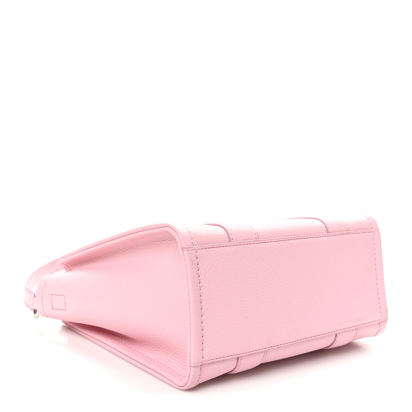 Grained Calfskin Small The Tote Bag Ribbon Pink