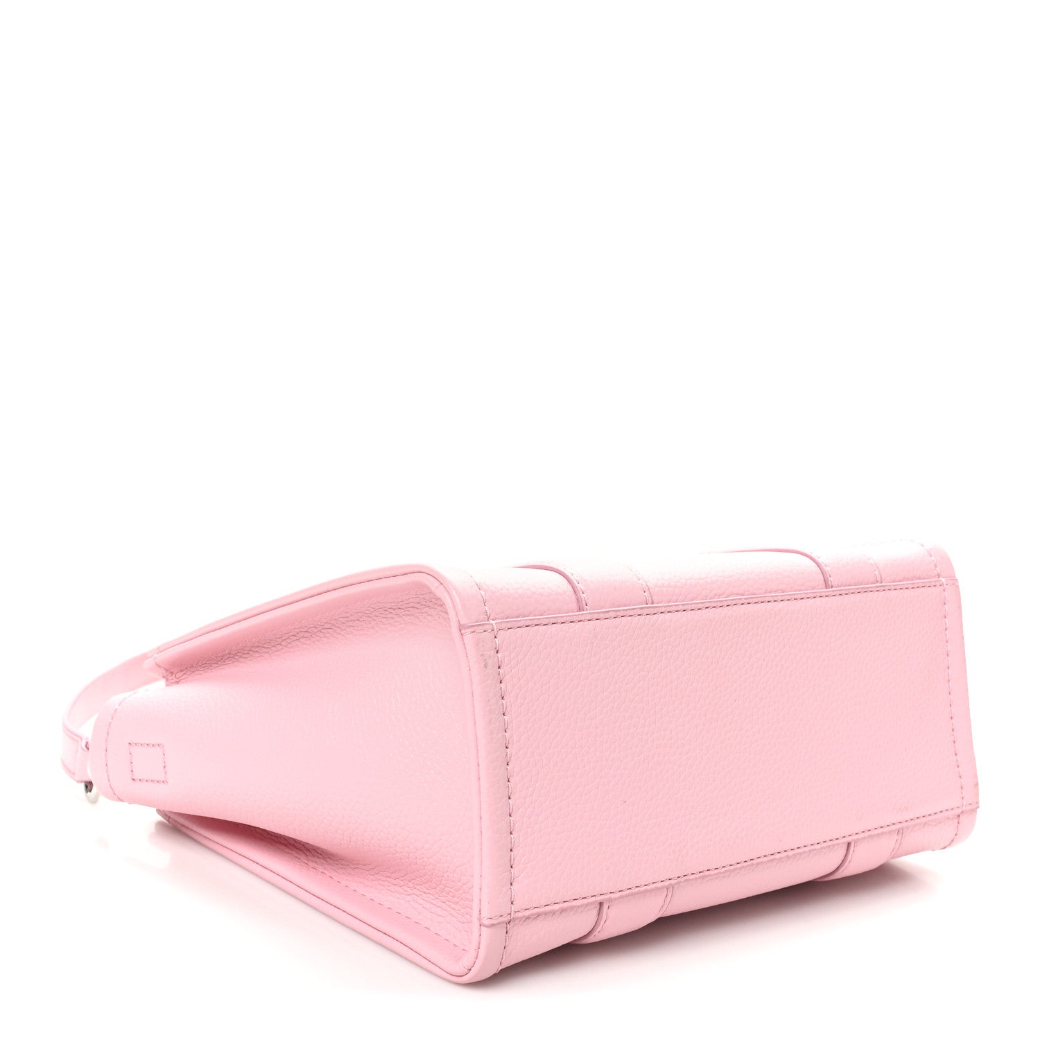Marc Jacobs Grained Calfskin Small The Tote Bag Ribbon Pink 4 of 9