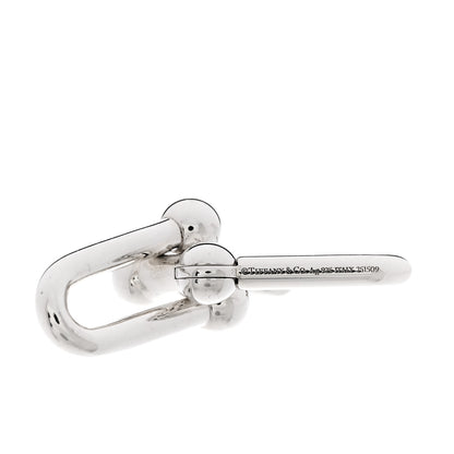 Tiffany Sterling Silver Large HardWear Link Earrings 4 of 4