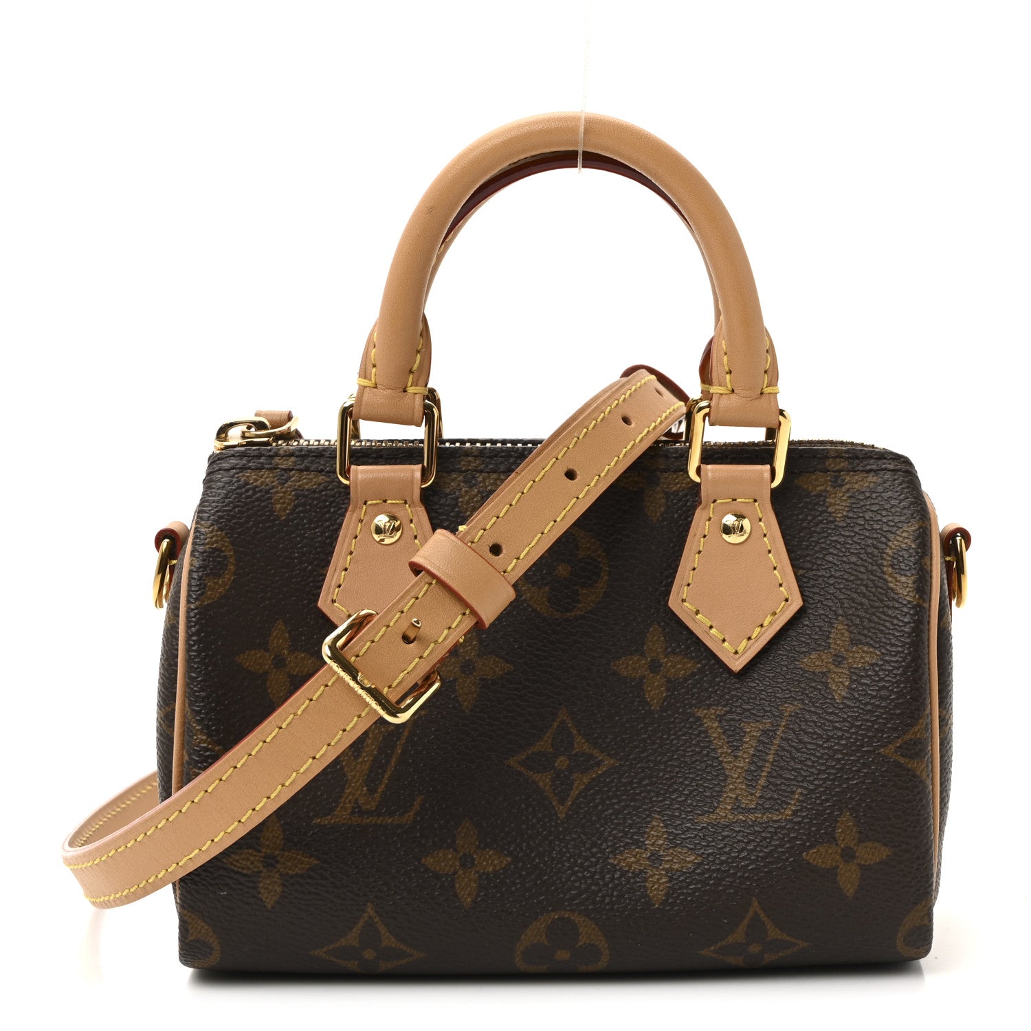 Louis Vuitton Monogram Nano Speedy Bandouliere 1 of 10
