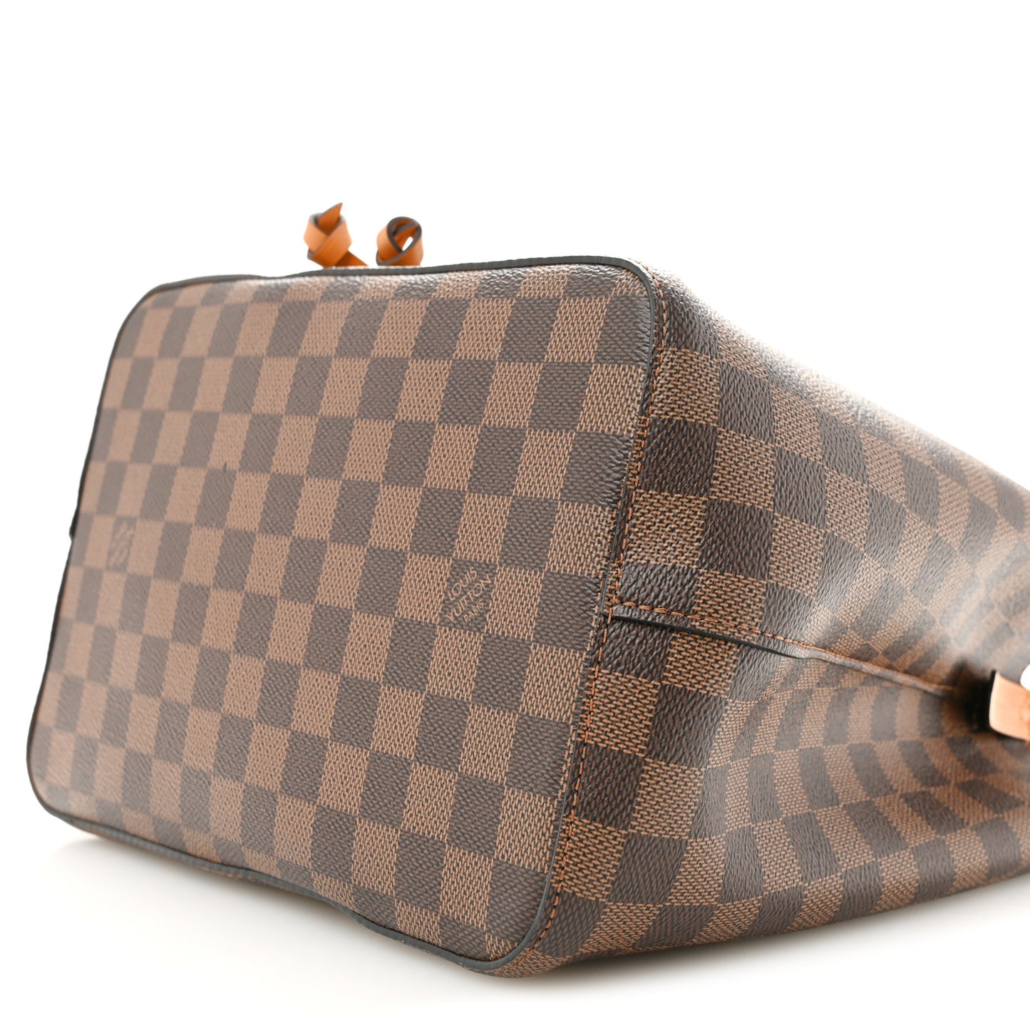 Damier Ebene Neonoe MM Safran