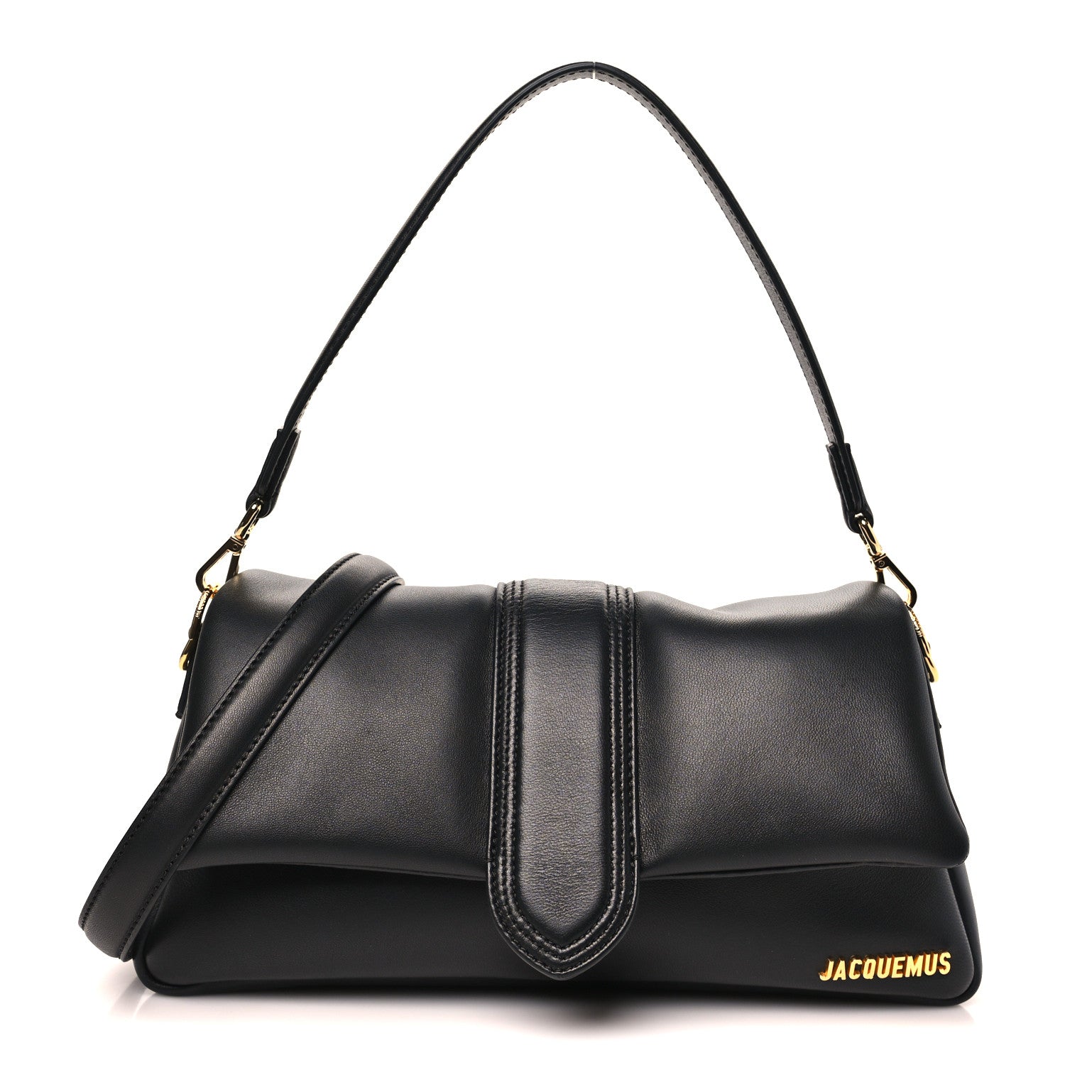Jacquemus Padded Lambskin Le Bambimou Black 1 of 9