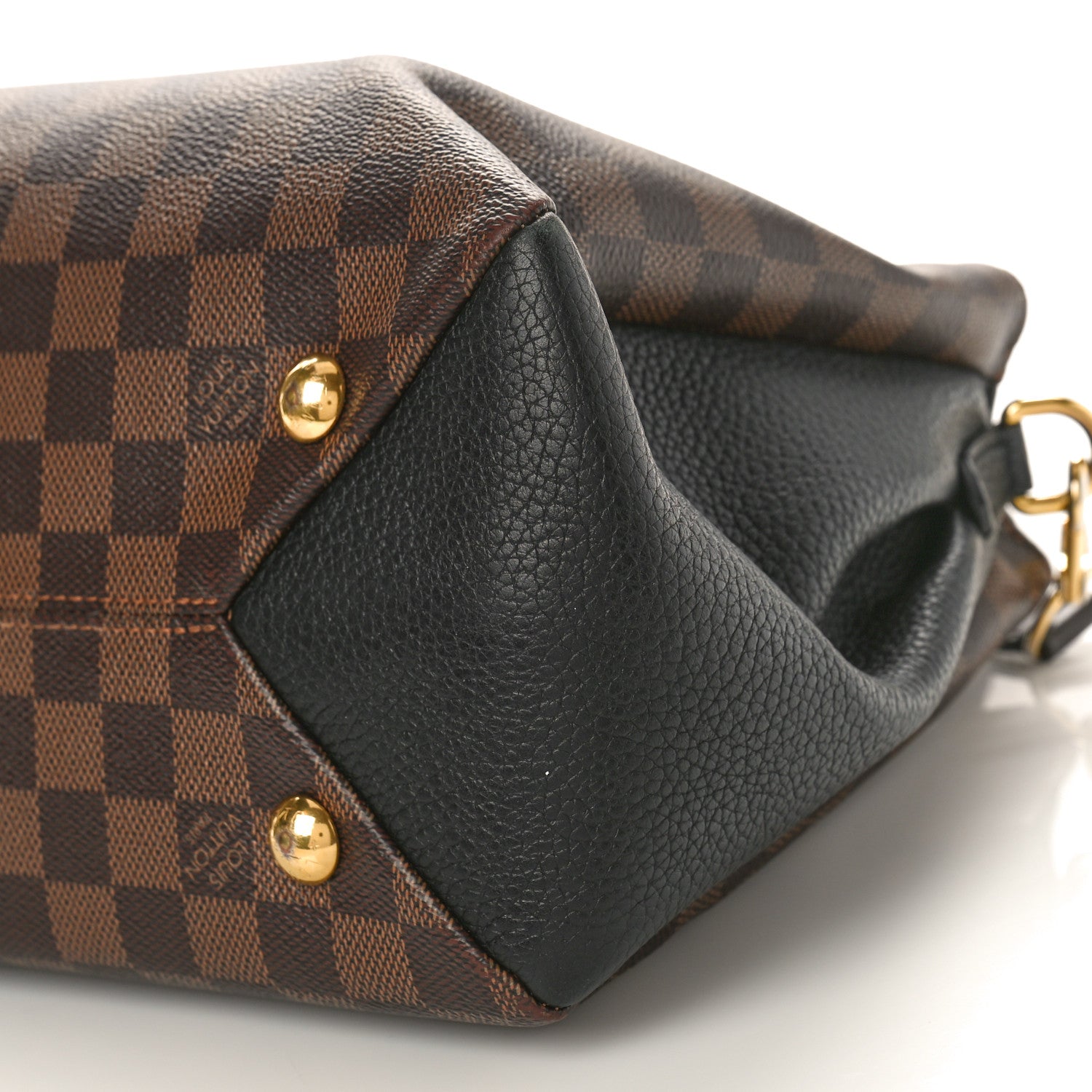 Louis Vuitton Damier Ebene Cuir Taurillon Brittany Black 8 of 13