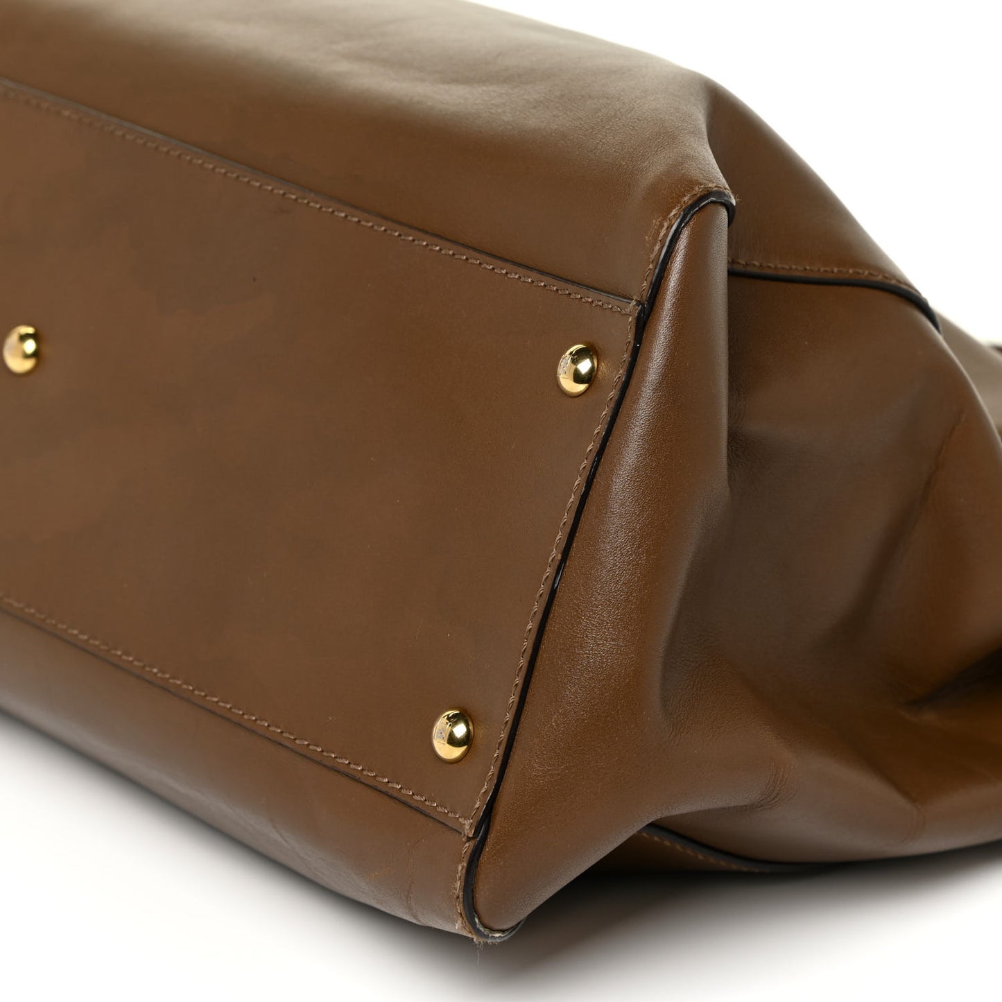 Vitello Morgan Fabric Jacquard Pequin Large Peekaboo Iconic Satchel Foresta Tobacco Black