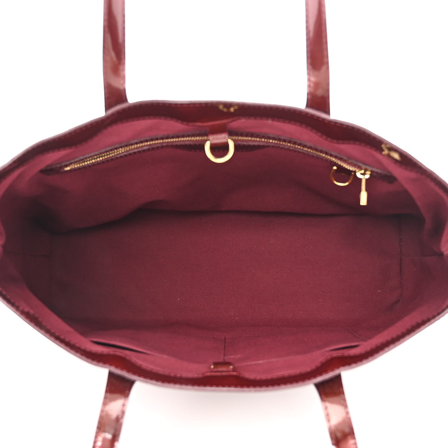 Louis Vuitton Vernis Wilshire MM Rouge Fauviste 5 of 10