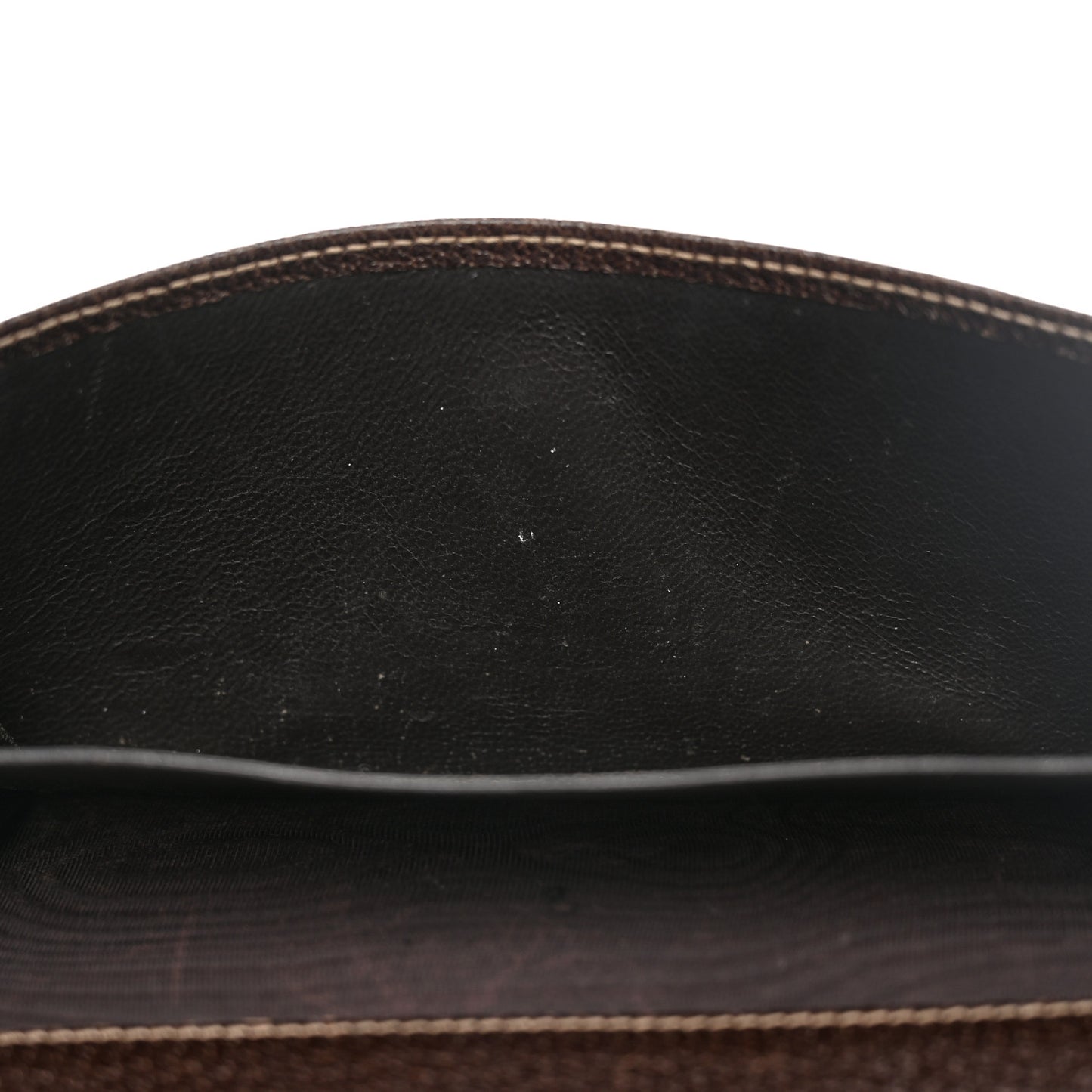 Crystal Monogram Continental Charmy Wallet Brown