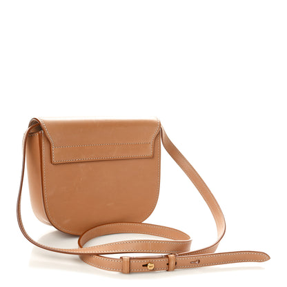 Saint Laurent Smooth Vintage Calfskin Small Kaia Satchel Brown Gold 3 of 10