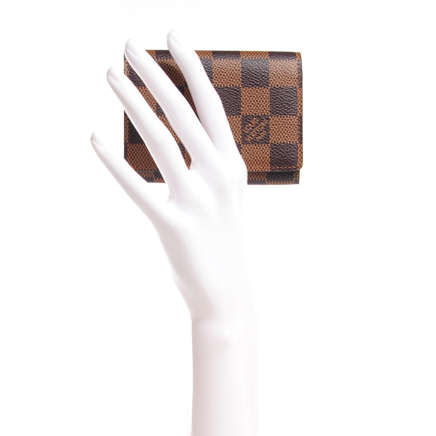 Damier Ebene Business Card Holder