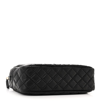 Chanel Aged Calfskin Quilted Medium Reissue Camera Case Black 4 of 10