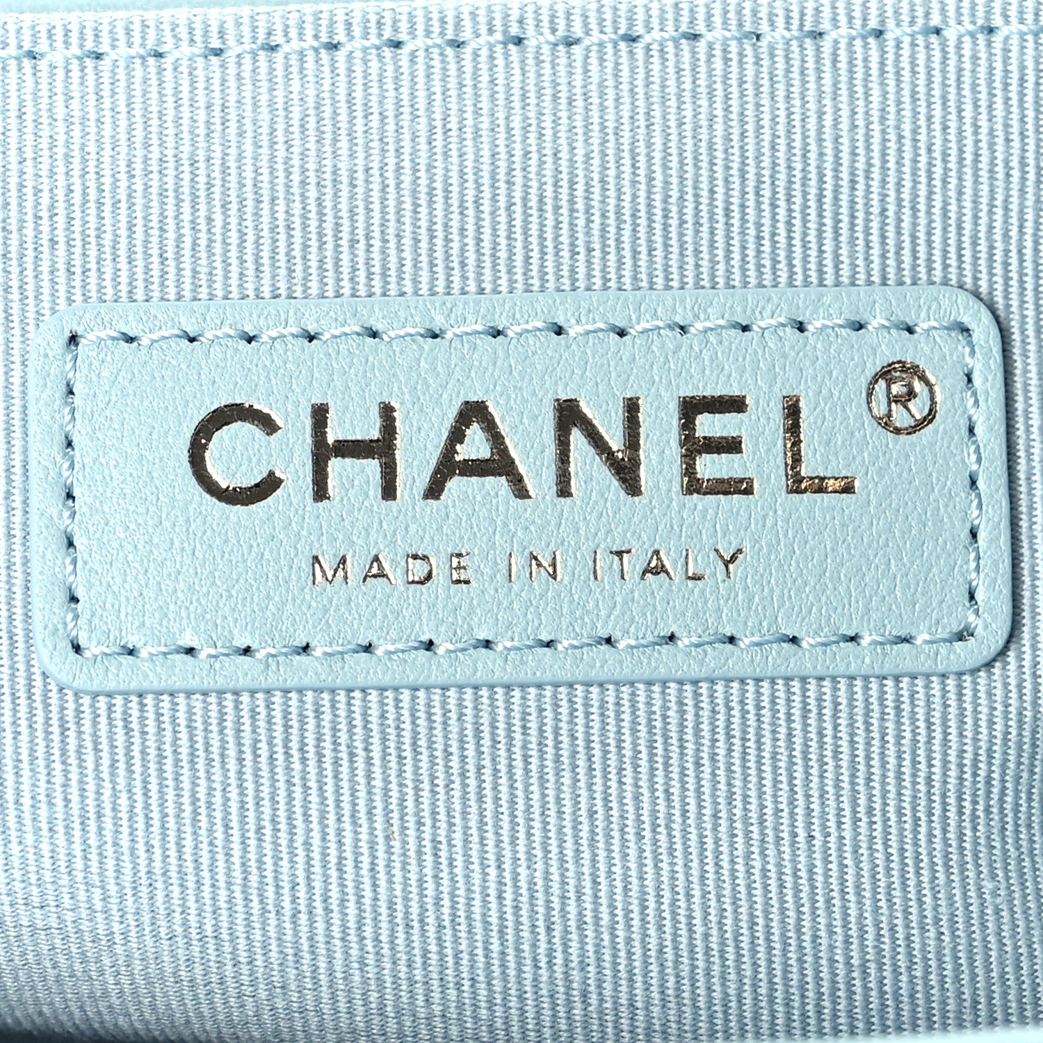Chanel Lambskin Quilted Medium Boy Flap Light Blue 8 of 10