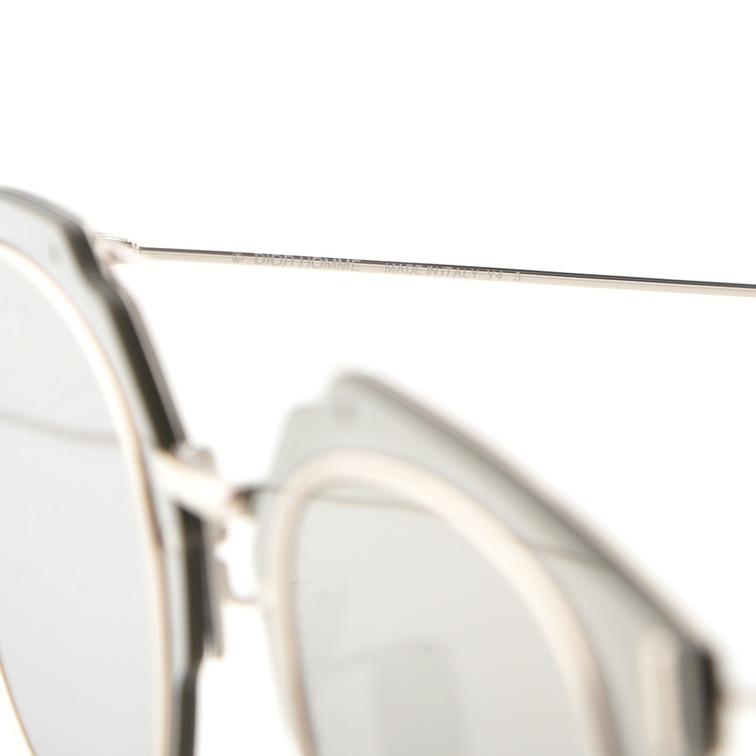 Christian Dior Composit 1.0 Round Sunglasses Silver 5 of 7