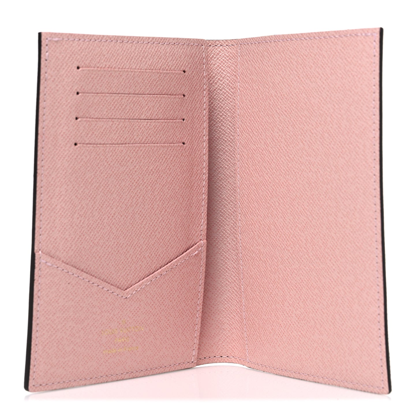 Monogram 2020 Christmas Animation Big Wheel Passport Cover Rose Ballerine