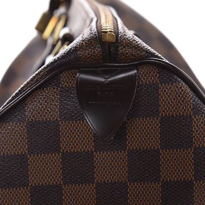 Louis Vuitton Damier Ebene Speedy 30 6 of 12