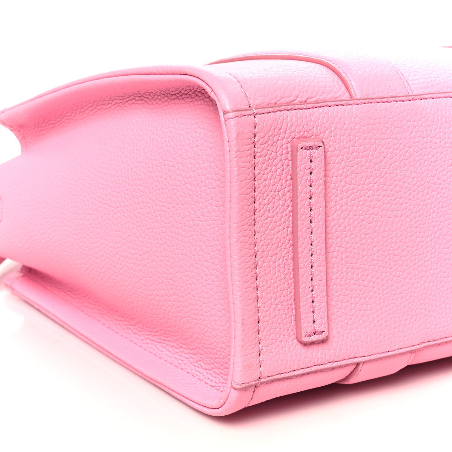 Grained Calfskin Medium The Tote Bag Fluro Candy Pink