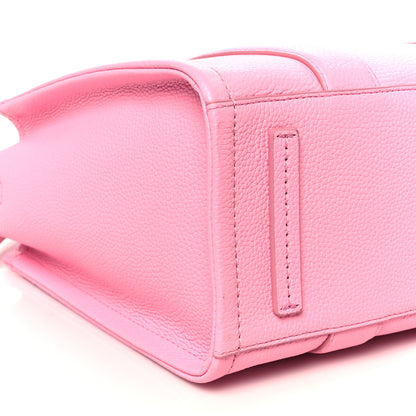 Marc Jacobs Grained Calfskin Medium The Tote Bag Fluro Candy Pink 10 of 11