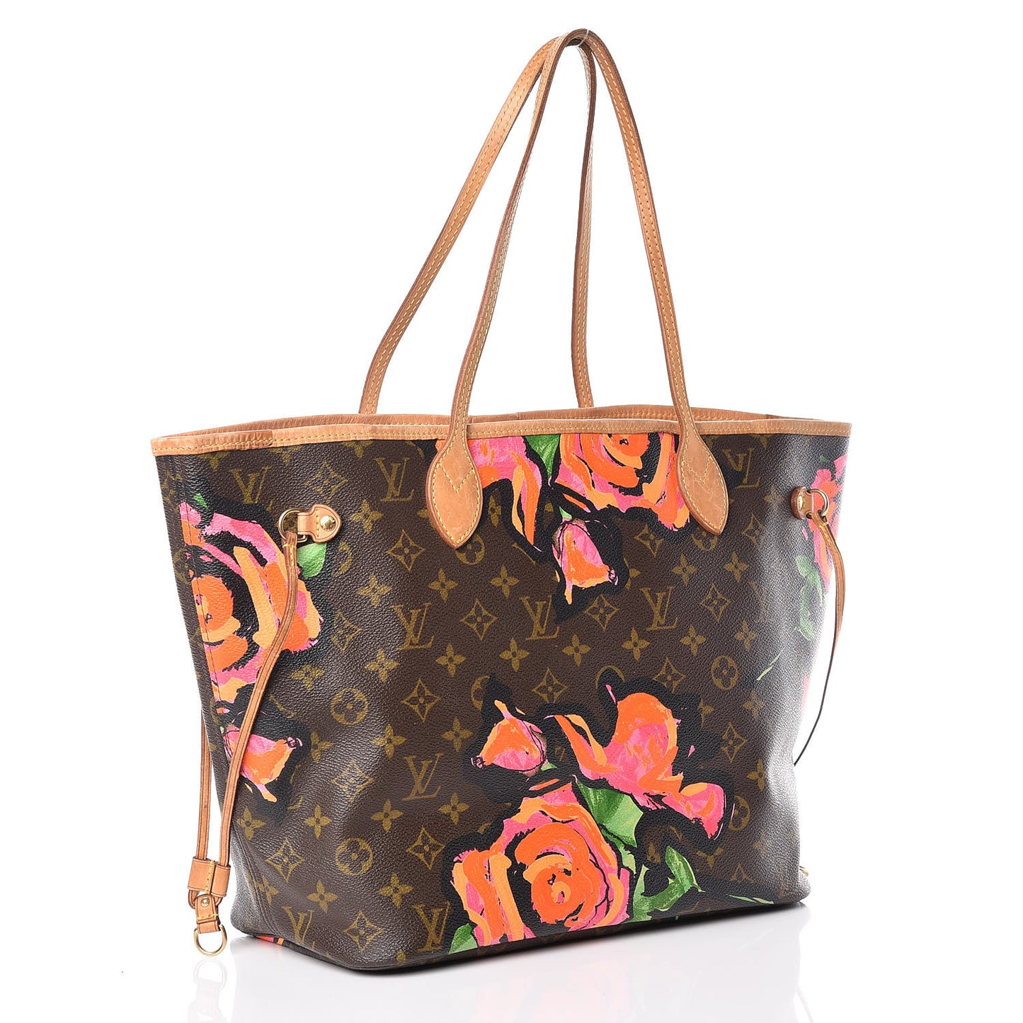 Monogram Roses Neverfull MM