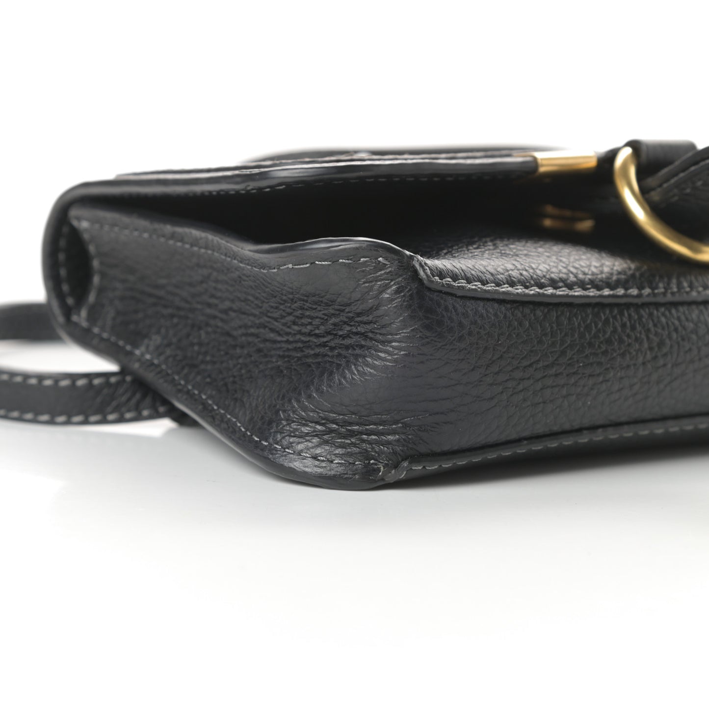 Calfskin Marcie Convertible Belt Bag Black