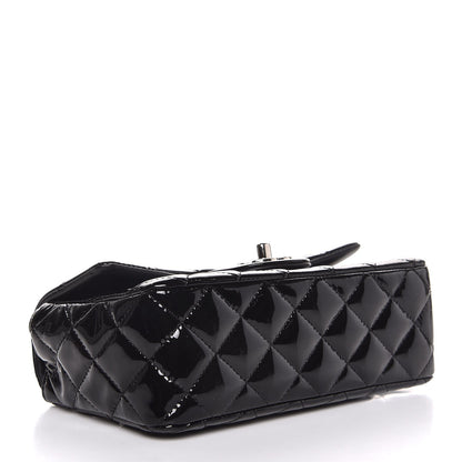 Chanel Patent Calfskin Quilted Mini Rectangular Flap Black 4 of 8