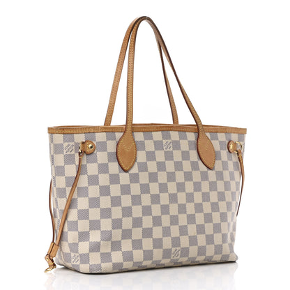 Louis Vuitton Damier Azur Neverfull PM 3 of 14