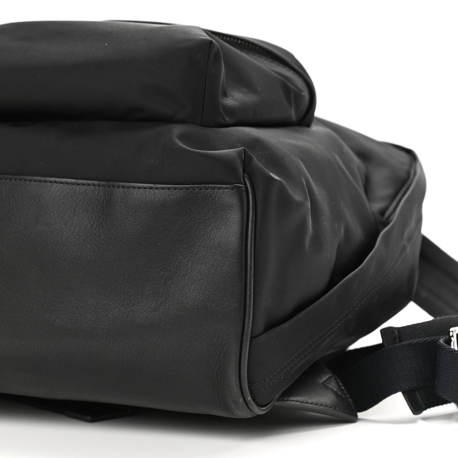 Burberry Nylon Logo Print Medium Rucksack Backpack Black 9 of 11