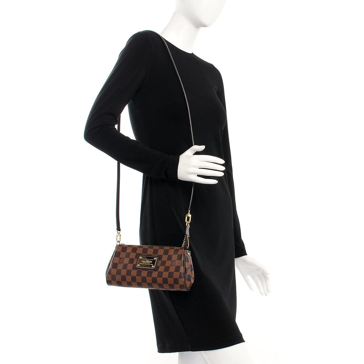 Damier Ebene Eva Clutch