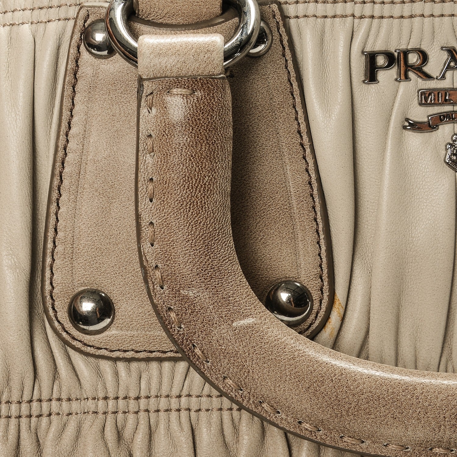 Prada Nappa Gaufre Tote 10 of 11