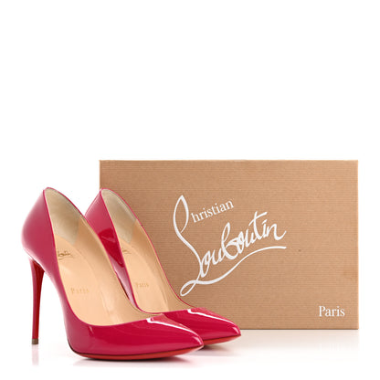 Christian Louboutin Patent Pigalle Follies 100 Pumps 36 Ultra Rose 8 of 8