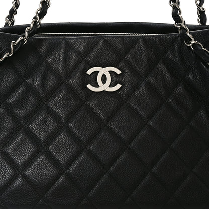 Chanel Caviar Quilted Bijoux Chain Shopping Tote Black 15 of 21