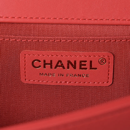 Chanel Lambskin Tweed Medium Boy Flap Pink 8 of 10