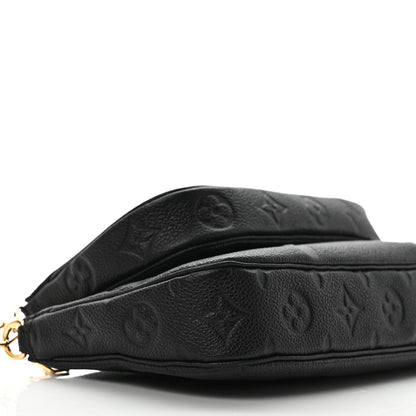 Louis Vuitton Empreinte Monogram Giant Multi Pochette Accessories Black 7 of 8