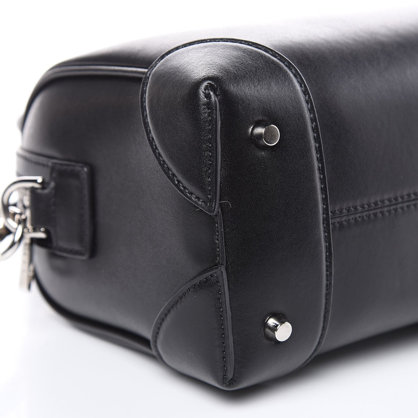 Calfskin Star Micro Lucrezia Black Silver