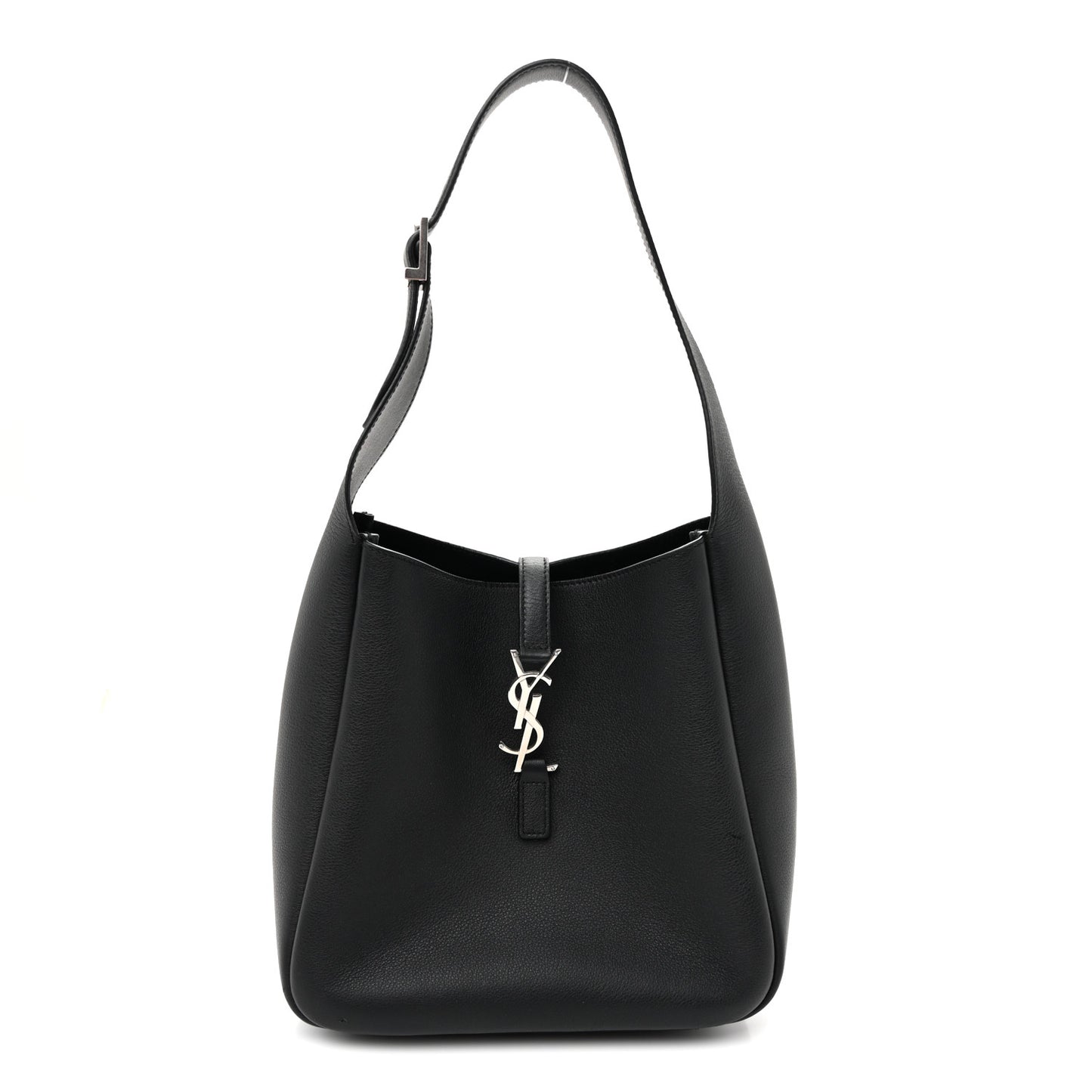 Smooth Calfskin Small Le 5 A 7 Soft Hobo Black
