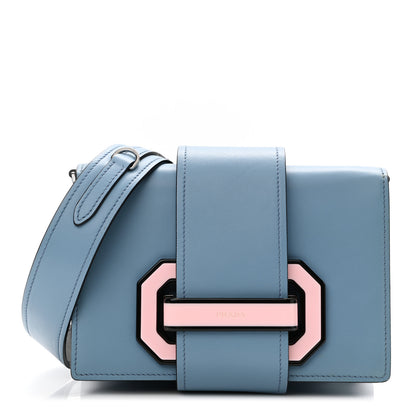 Prada City Calf Plex Ribbon Bag Astrale Rosa 1 of 11