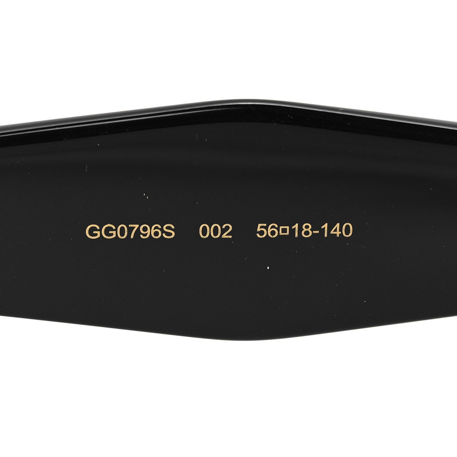Gucci Acetate Round Frame Sunglasses GG0796S Black 7 of 8