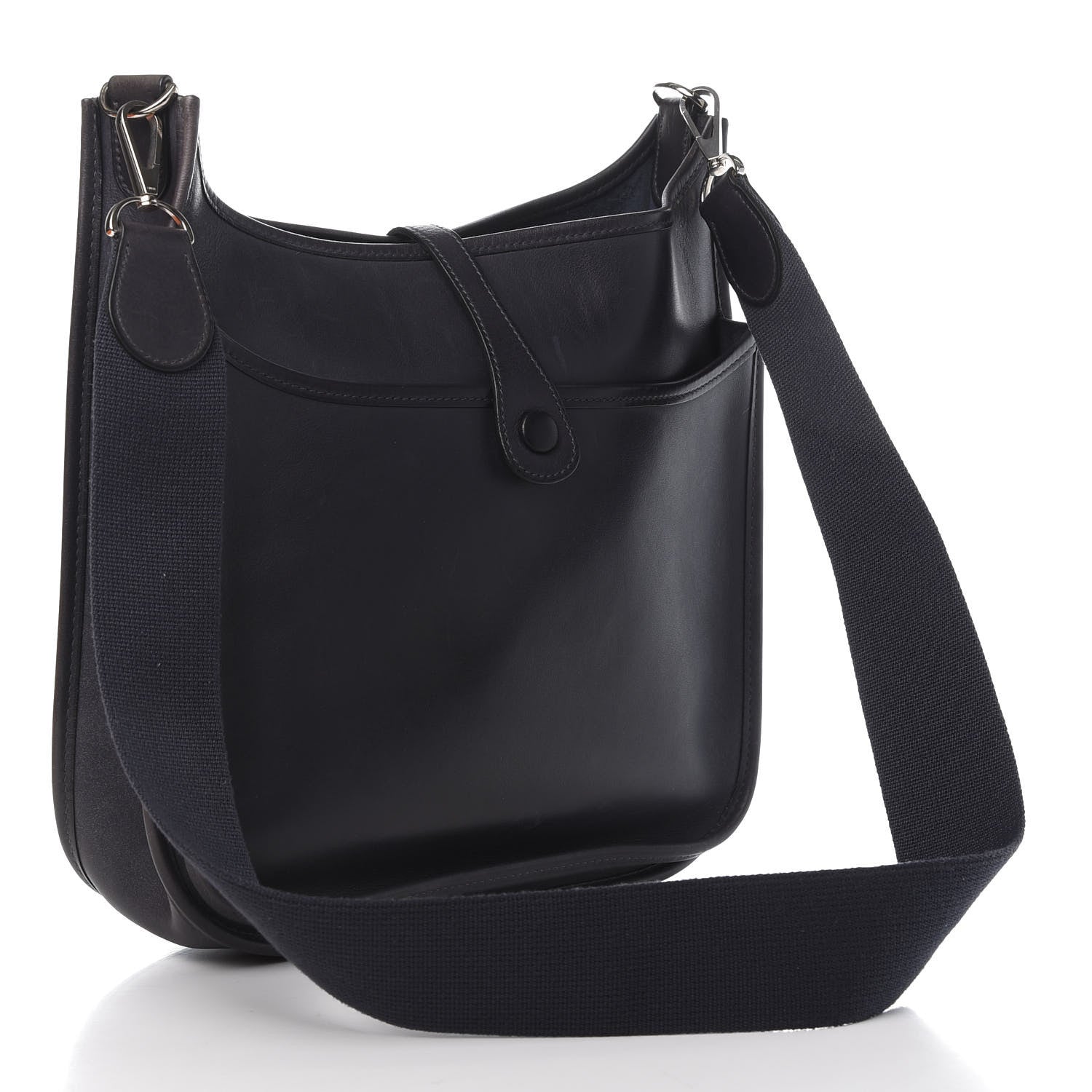 Hermes Barenia Evelyne II PM Bleu Indigo 3 of 10