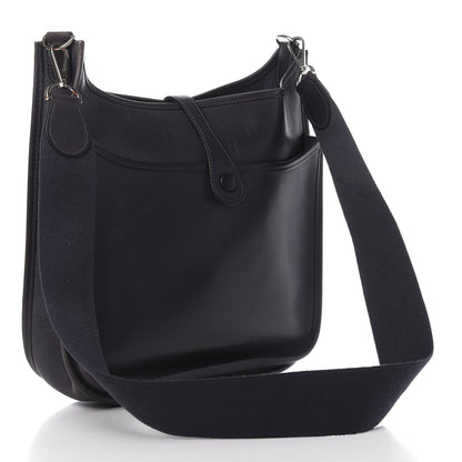 Hermes Barenia Evelyne II PM Bleu Indigo 3 of 10
