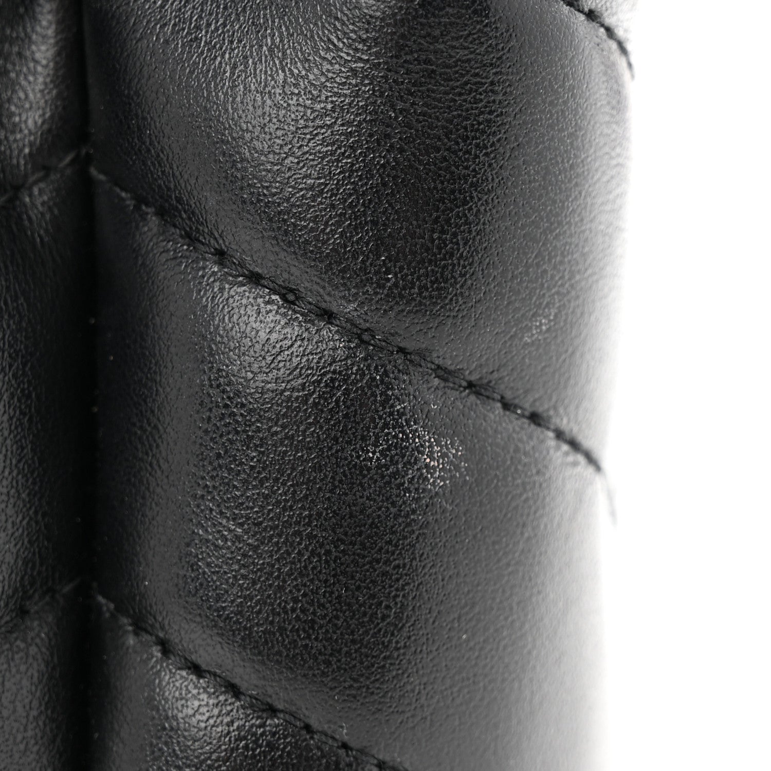 Saint Laurent Calfskin Y Quilted Monogram Toy Loulou Crossbody Bag Black 14 of 15