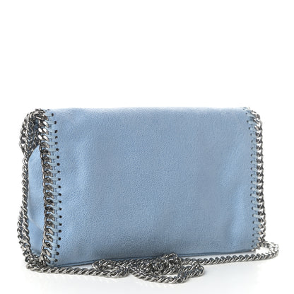 Stella McCartney Shaggy Deer Mini Falabella Shoulder Bag Light Blue 3 of 9