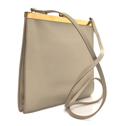 Celine Smooth Calfskin Mini Clasp Bag Beige 3 of 10