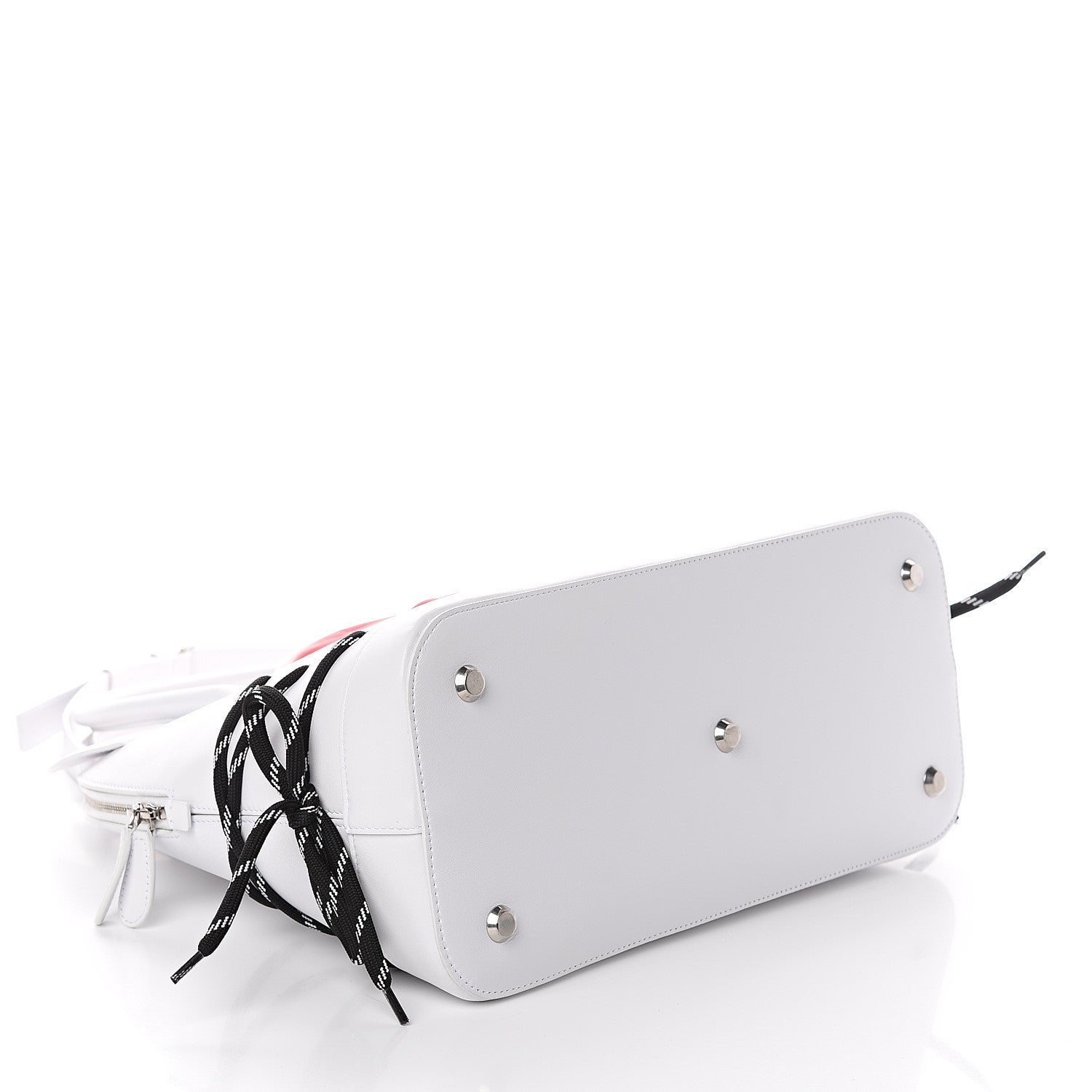 Balenciaga Calfskin Hello Kitty M Ville Top Handle Bag Optic White 3 of 9