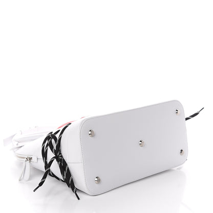 Balenciaga Calfskin Hello Kitty M Ville Top Handle Bag Optic White 3 of 9