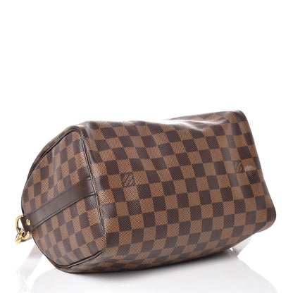 Louis Vuitton Damier Ebene Speedy Bandouliere 25 4 of 13