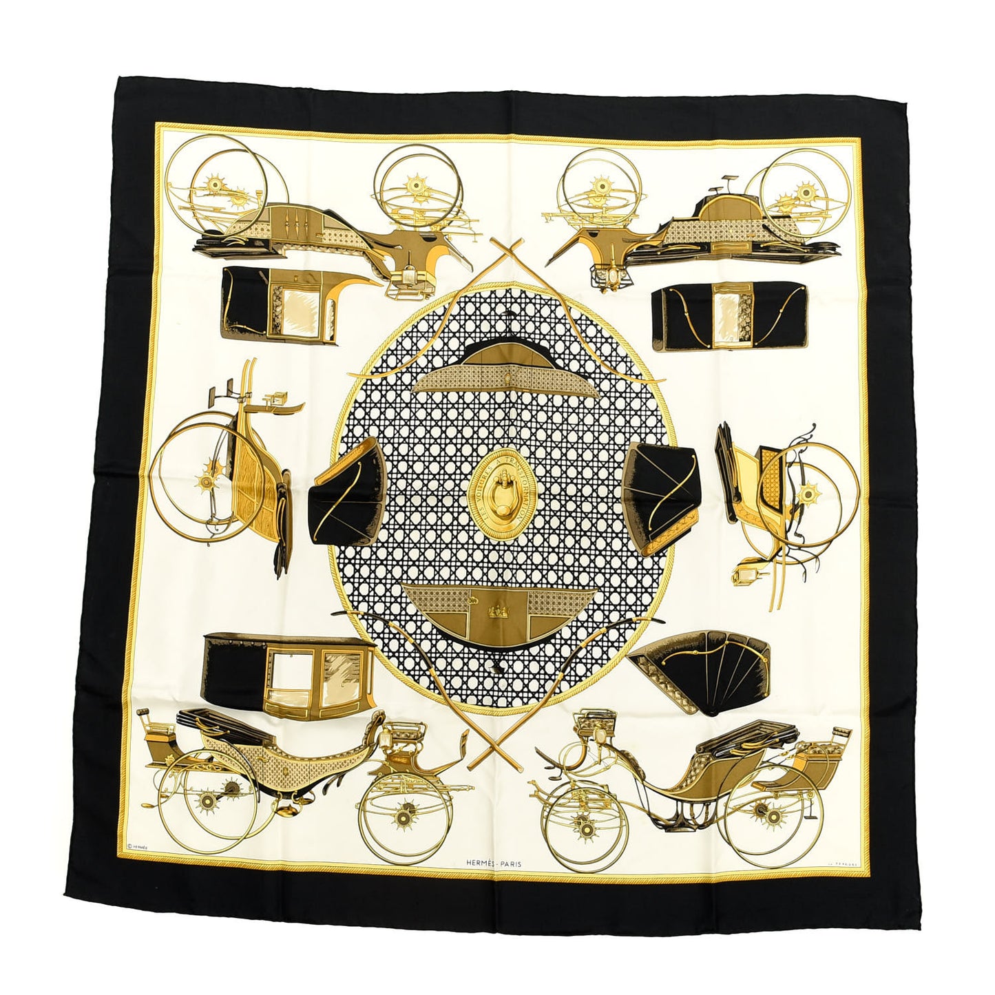 Silk Les Voitures A Transformation Scarf 90