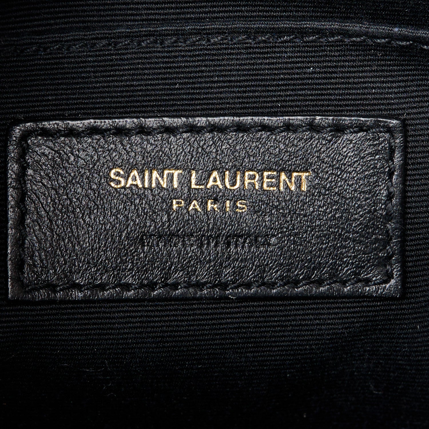 Saint Laurent Calfskin Matelasse Monogram Lou Camera Bag Deep Marine 6 of 10