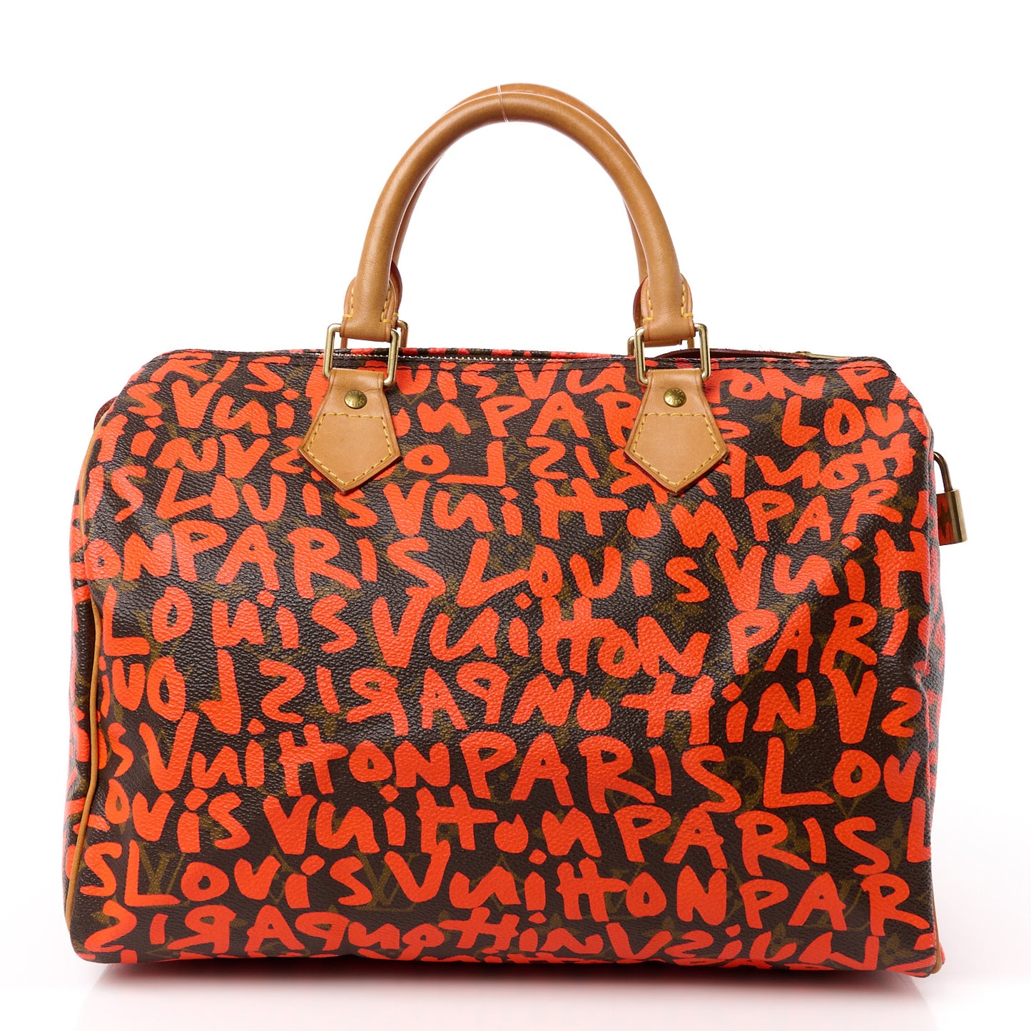 Monogram Graffiti Speedy 30 Orange