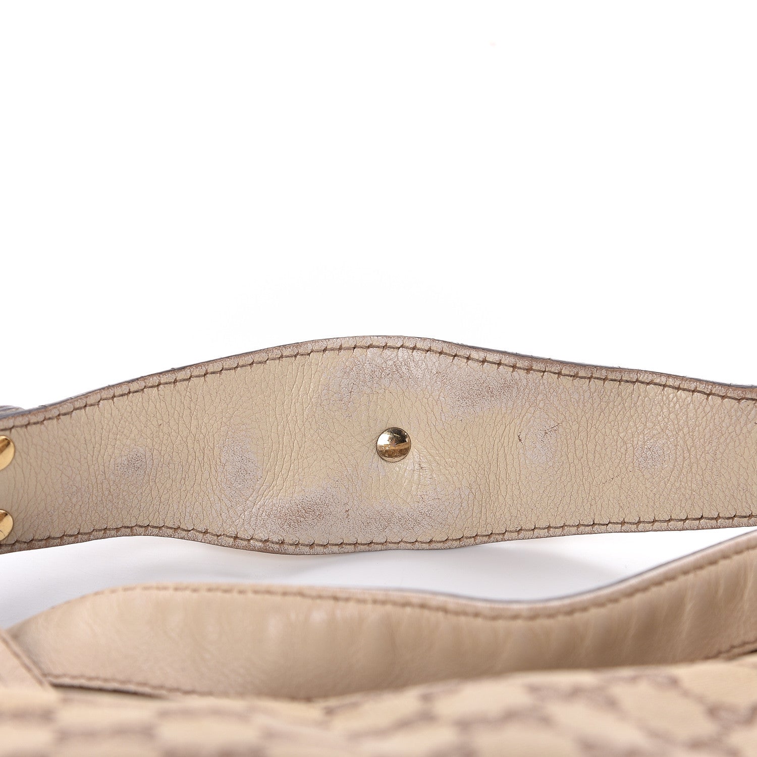 Gucci Monogram Large Wave Hobo Off White 10 of 12